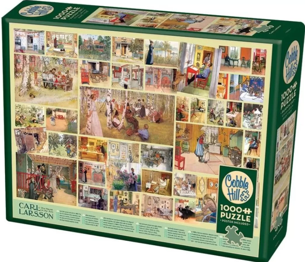 Cobble Hill Collage Puzzels>: Carl Larsson - The House In The Sun (1000) Legpuzzel