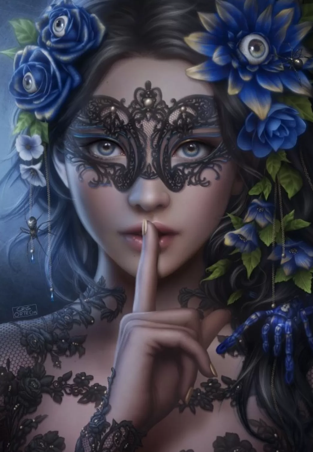 Grafika Fantasy Puzzels>: Got A Secret - Cris Ortega (1000) Verticale Puzzel